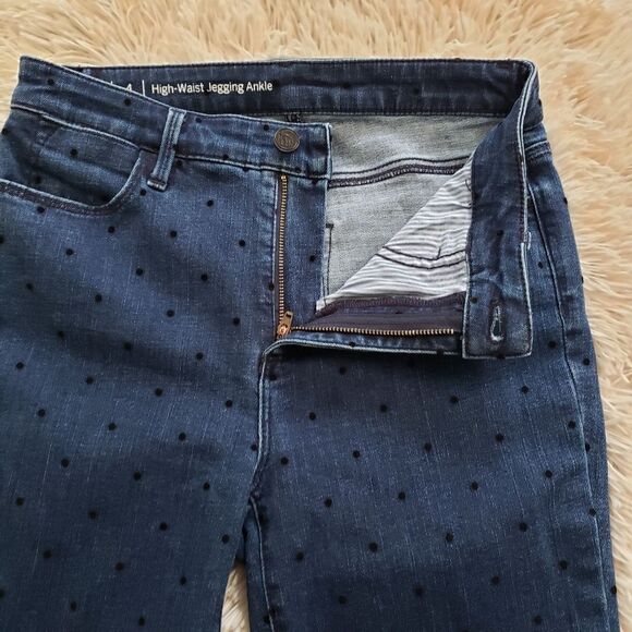 Talbots size 4 flawless high waist jegging ankle Skinny - Picture 3 of 13